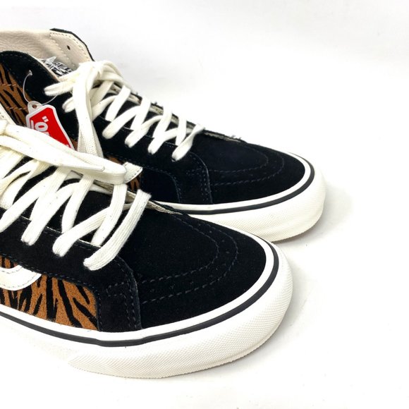 💖MEGA SALE💖VANS SK8-HI 38 Decon S Animal Stripes Women Black Brown   VN0A4UWN9 - Picture 5 of 9